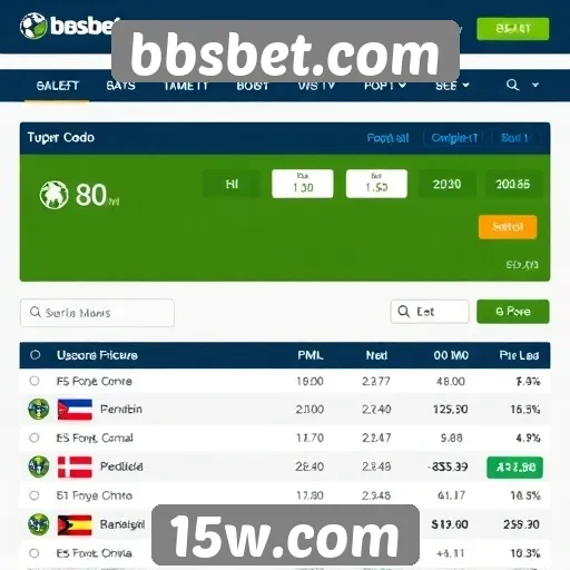 Comparação de odds em bbsbet.com e concorrentes